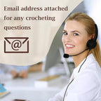 Noocro Crochet Kit Granny Square Tissue Holder, Complete DIY Kit with Detailed Instructions, Video Tutorials, for Beginners or Intermediate and Advanced Crocheters