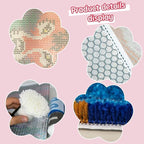 DL-YTG Latch Hook Kits Rug Wolf Crochet Yarn Cushion Colour Pre-Printed Canvas Cover Rug Needlework DIY Hook and Latch Kit Home Decoration 52x38cm/20 X15inch