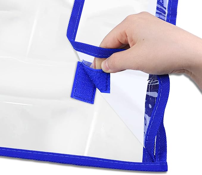 30 x 24 Inch Art Portfolio Case, Portfolio Folder for Artwork, Posters Storage Bag with Pocket and Handle Waterproof Art Portfolio Bag for Poster, Scrapbook, Keepsake and Bulletin Board