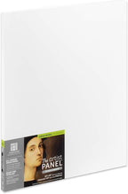 Ampersand Art Supply Wood Gesso Artist Painting Panel: Primed Smooth, 16" x 20", 7/8 Inch Cradled Profile