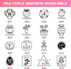 ORYG Custom Pottery Stamp - Personalized Pottery Stamp with Exclusive Logo Designs - The Ideal Gift for Ceramic Artists and DIY Craft Enthusiasts