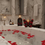 Snake Skull Silicone Mold, Cylinder Candle Mold with Coiling Snake for Halloween Candle Making, Resin, Clay Craft, Aromatherapy Gypsum, Home Decor (Rose & Skull)