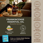 Gya Labs Frankincense Essential Oil - 4 Fl Oz - for Hair, Skin, Diffuser, Aromatherapy & DIY Candle Making Scent
