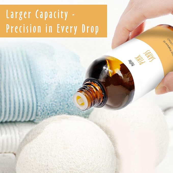 Pink Sands Fragrance Oil, MitFlor Single Scented Oils, Large Size Premium Grade Fragrance Oil for Diffuser, Soap & Candle Making Scent, Essential Oils for Home, 3.38 OZ/100ML