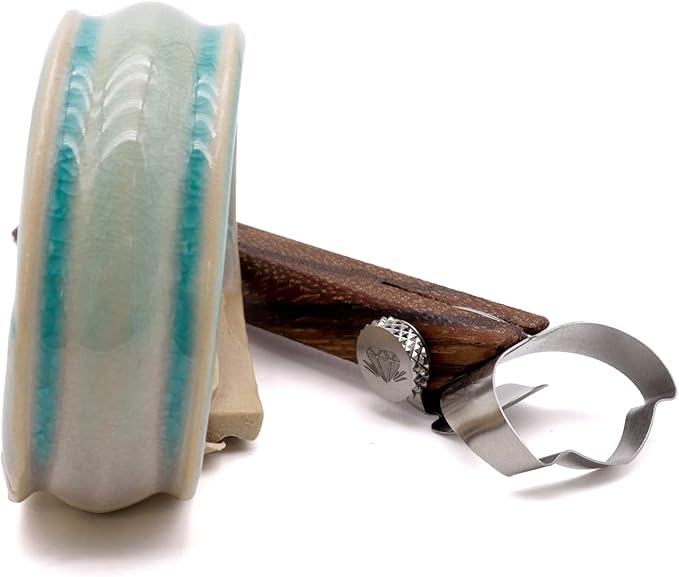 The Original DiamondCore Tools Handheld Extruder, Pottery Handle Making Tool, Clay Sculpting Tools, Slab Extruder Pottery Tool (R207 Koala XL)