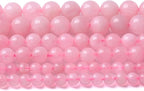 10MM 38PCS Natural Stone Brazilian Rose Quartz Crystal Beads for Jewelry Making DIY Bracelet