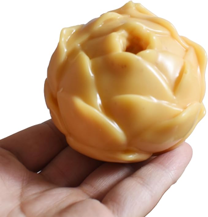 Silicone 3D Flower Bud Mold - Wave Candle Silicone Resin Casting Molds for Candle & Resin & Soap Craft Supplies