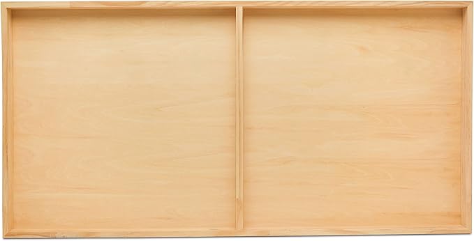 Painting Panel 18 x 36 x 1-1/2-inch, Pack of 2 Large Wood Canvas Boards for Painting, Blank Sign for Wall Art Sets, by Woodpeckers