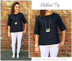 Style Arc Sewing Pattern - Maddison Top (Sizes 18-30)