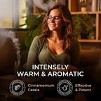 Gya Labs Cinnamon Cassia Essential Oil - 0.34 Fl Oz - for Hair, Skin, Diffuser, Aromatherapy & DIY Candle Making Scent