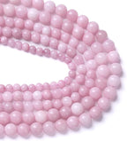 10MM 38PCS Kunzite Beads Round Loose Beads for Jewelry Making DIY Bracelet Necklace Crystal