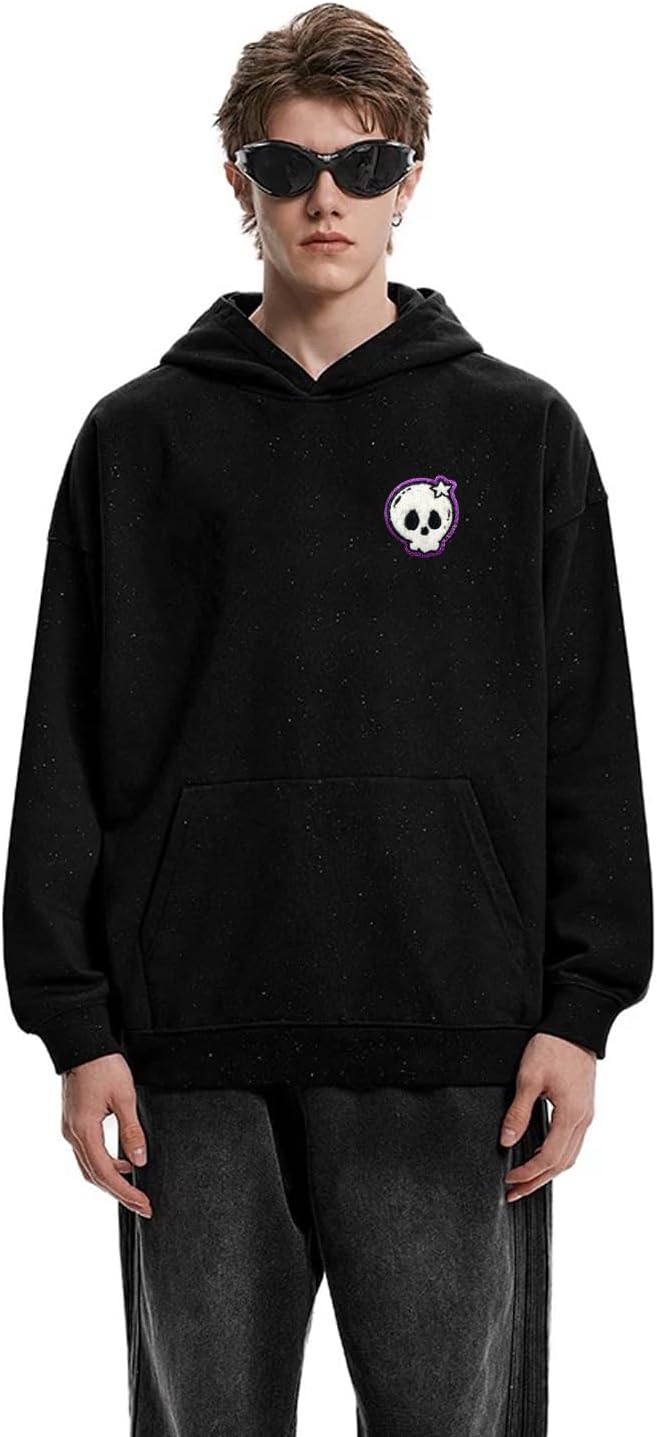 Halloween Ghost Iron on Patches 6Pcs Pumpkin Chenille Embroidery Sew on Stickers Cat Skull Plaid Applique for DIY Crafts T Shirt Clothing Jackets Backpacks Jeans Party Decorations Accessories