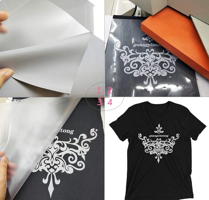 guangyintong Heat Transfer Vinyl Gray HTV Rolls, 12" x 10ft Gray Iron on Vinyl for T-Shirts, Matte Surface Gray HTV Vinyl for All Cutter Machine Easy to Cut & Weed for Heat Vinyl DIY Design