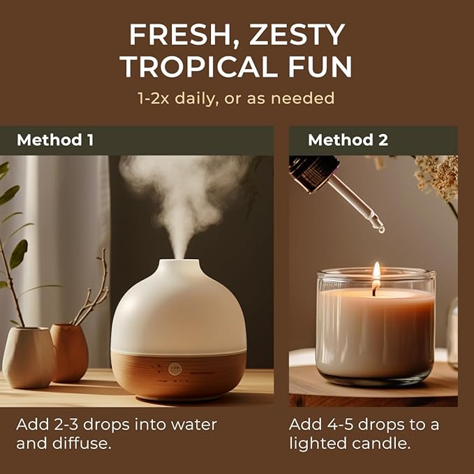 Gya Labs Lemongrass Essential Oil - 4 Fl Oz - for Hair, Skin, Diffuser, Aromatherapy & DIY Candle Making Scent