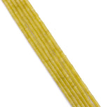 Natural Lemo Jade Spacer Beads Caps Loose Semi Gemstone for Beading Jewelry Making 4mmx2mm 38cm