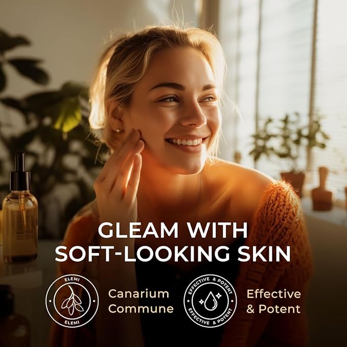 Gya Labs Elemi Essential Oil - 0.34 Fl Oz - for Hair, Skin, Diffuser, Aromatherapy & DIY Candle Making Scent