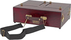 Soho Urban Artist Scout Pochade Box for Plein Air Painting Easel with Storage, Lightweight & Portable, Mahogany Finish