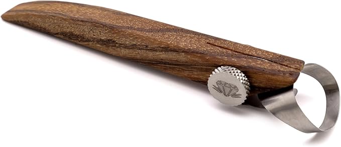 The Original DiamondCore Tools Handheld Extruder, Pottery Handle Making Tool, Clay Sculpting Tools, Slab Extruder Pottery Tool (R6 Oval)