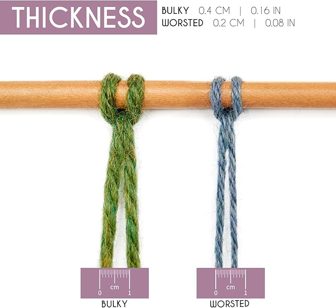 Worsted Set (6 x 1.75 oz) Super Soft Baby Alpaca Knitting Yarn Dark Blue 656 Yards