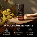 Gya Labs Palo Santo Essential Oil - 0.34 Fl Oz - for Hair, Skin, Diffuser, Aromatherapy & DIY Candle Making Scent