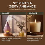 Gya Labs Lemon Verbena Essential Oil - 0.34 Fl Oz - for Hair, Skin, Diffuser, Aromatherapy & DIY Candle Making Scent