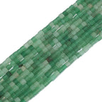 Natural Green Aventurine Square Stone Beads 4x4mm 85pcs Cube Loose Semi Gemstone Beads for Jewelry Making Design