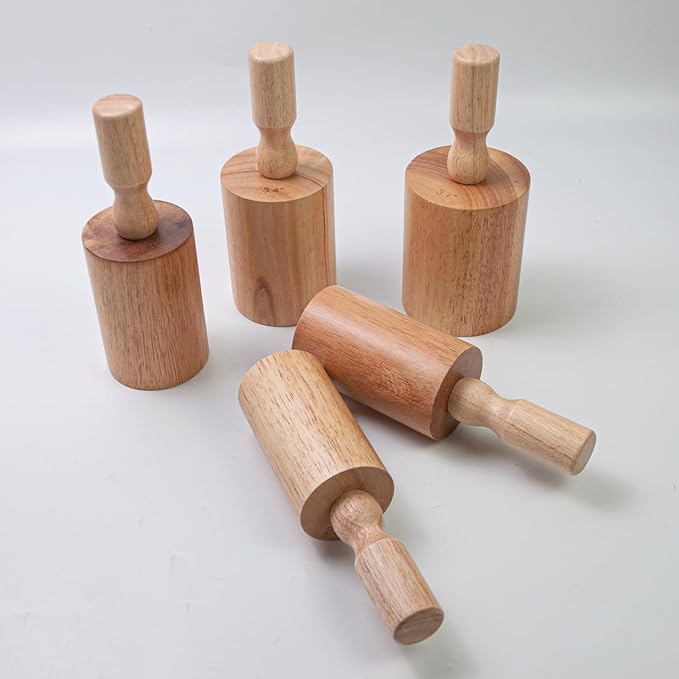 1X Cup Pottery Molds 2.5 inch, Create Pottery Mug Vases, Cup Molds Pottery Shaping Tool & 3X Rim Cone Pottery Tool, Multiple Sizes Ceramic Rim Shaper Cone(XS, S, M)