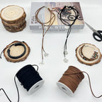 Leather String, Faux Leather Cord, Flat Suede Leather Lace for Necklaces, Bracelets, Jewelry Making, Tassels, Dream Catchers and Art Crafts