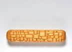 MKM Pottery Tools Wood Big Hand Rollers for Clay (BHR-78 Squares)