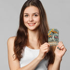 GLOBLELAND Retro Mushroom Bee Cling Rubber Stamp 7.09x8.66inch Crown Labels EVA Rubber Stamps Embossing Stamp Seal for DIY Scrapbooking and Card Making Paper Craft Decor