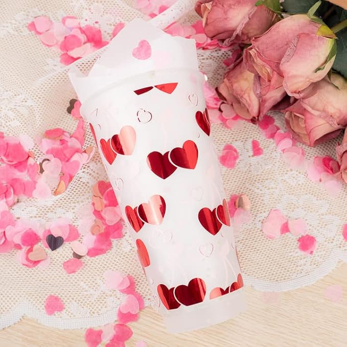 TECKWRAP Chrome Red Vinyl Adhesive Red Chrome Vinyl Permanent Vinyl for Cricut Machine 1ftx5ft