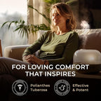 Gya Labs Tuberose Essential Oil - 0.34 Fl Oz - for Hair, Skin, Diffuser, Aromatherapy & DIY Candle Making Scent