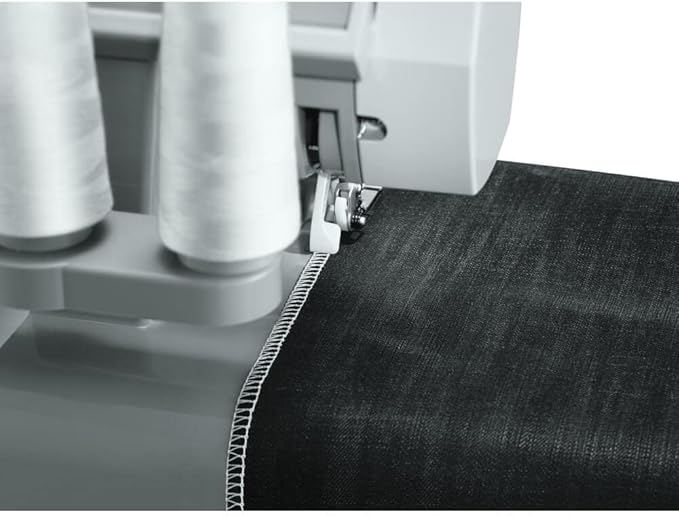 SINGER Heavy Duty 14HD854 Overlock Serger with $50 Accessories | Durable Metal Frame, 2/3/4 Thread, 6 Stitch Types, 1300 Stitches/Min, Skip-Free Stitching | Sews & Finishes Seams While Trimming Excess