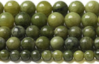 160PCS 4MM Natural Stone Chinese Green Jade Loose Beads for Jewelry Making DIY Bracelet Necklace