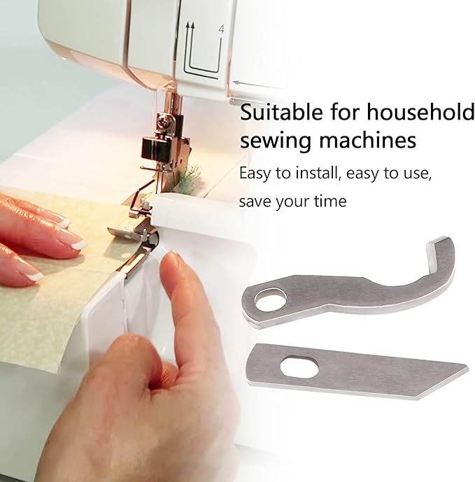 Brother Serger Blade for Brother 1034D Upper and Lower Knife X77683001 XB0563001-2PCS