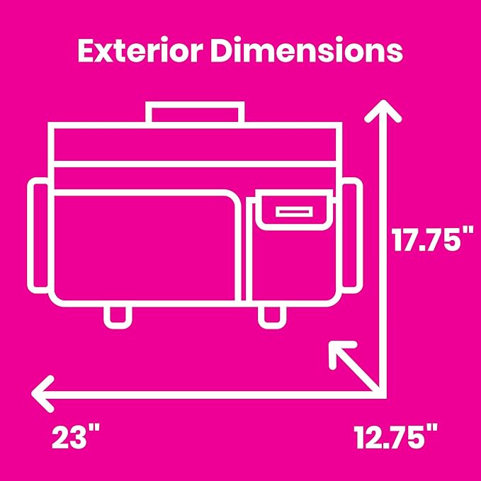 Everything Mary XL Flat-Top Rolling Sewing Machine Case – Tan Geo Craft Bag with Wheels – Portable Organizer for Sewing, Scrapbooking, Quilting & Craft Supplies