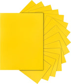 100 Sheets Yellow Cardstock 8.5 x 11 Scrapbooking Paper, 200gsm/75lb Heavyweight Printer Paper Card Stock for DIY Card Making, School, Wedding Invitations, Party Decoration, Certificates