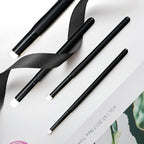 UNIMEIX Mini Blending Brushes for Card Making, Dry Miniature Painting Set Background Blender Paint Brushes Small Detailed Paint Watercolor Brushes (12 Pack)