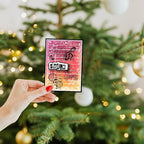 GLOBLELAND Vintage Frame Music Note Clear Stamps 5.9x8.3inch Retro Stain Background Embossing Stamp Silicone Clear Stamps Seal for DIY Scrapbooking and Card Making Paper Craft Decor