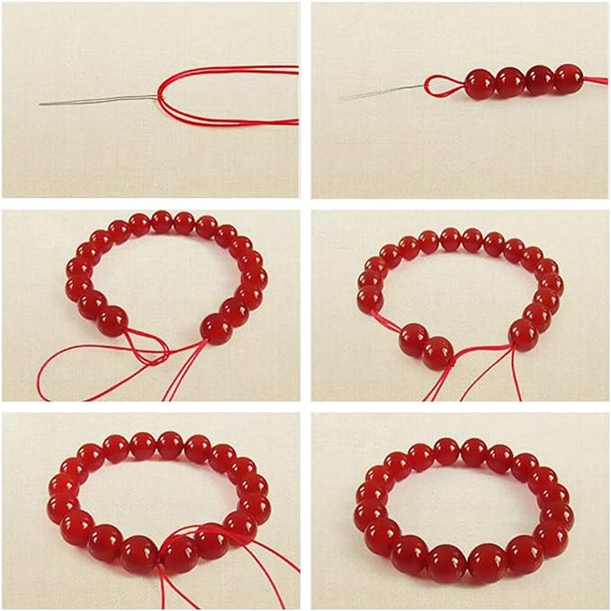 Natural Stone Beads Amethyst Round Genuine Stone Beading Loose Gemstone Hole Size 1mm DIY Charm Smooth Beads for Bracelets Necklaces Earrings 6mm 200pcs (Amethyst 6mm)