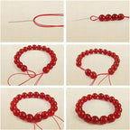 Natural Stone Beads Amethyst Round Genuine Stone Beading Loose Gemstone Hole Size 1mm DIY Charm Smooth Beads for Bracelets Necklaces Earrings 6mm 200pcs (Amethyst 6mm)