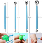 Blisstime Clay Tools Kit, 28pcs Air Dry Clay Tools for Pottery Polymer Clay Sculpting Tool Kit