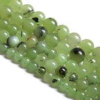 10MM 38PCS Natural Stone Prehnite Jade Loose Beads for Jewelry Making DIY Bracelet Necklace