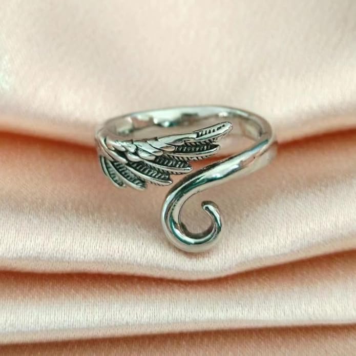 Namifin Crochet Ring for Fingure Adjustable Crochet Tension Ring Yarn Tension Rings Easy Crocheting Crochet Accessories Mother Grandma Thanksgiving Presents