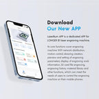 Longer Laser B1, 36000mW Laser Cutter and Engraver with a 32-bit High-Speed Motherboard, 30,000mm/min Speed, and Air Assist.DIY, CNC Machine for Wood and Metal, Acrylic, Leather, etc. Laser Class 2