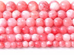 160PCS 4MM Pink Persian Jade Spacer Loose Beads for Jewelry Making DIY Bracelet Necklace 2 Strands