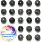 NCB 200pcs 4mm Kambaba Jasper Loose Beads for Jewelry Making, Natural Semi Precious Beads Round Smooth Gemstones Spacer Beads Charms for Necklaces Bracelets (Kambaba Jasper, 4mm 200Beads)
