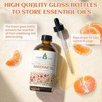 EVOKE OCCU Tangerine Essential Oil for Diffuser Fragrance DIY Candle Soap Making - 4 FL Oz