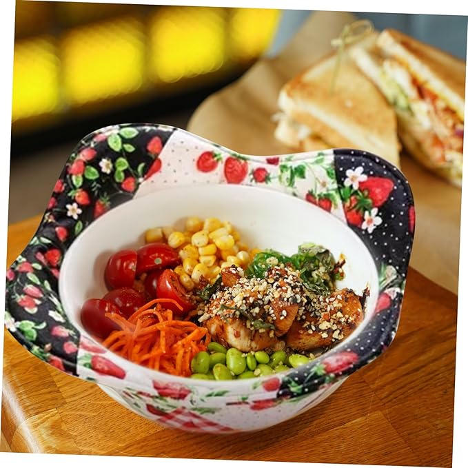 EXCEART Acrylic Sewing Template Ruler for Quilting and Patchwork with Bowl Cozy Pattern Lightweight Durable Acrylic for Home and Craft Use 3 Sizes