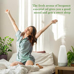 EVOKE OCCU Bergamot Essential Oil for Diffuser Skin Relaxation & DIY Wool Dryer Balls - 4 FL Oz